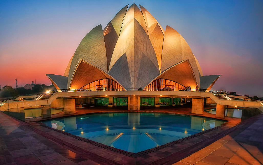 Lotus Temple Chaardhaam